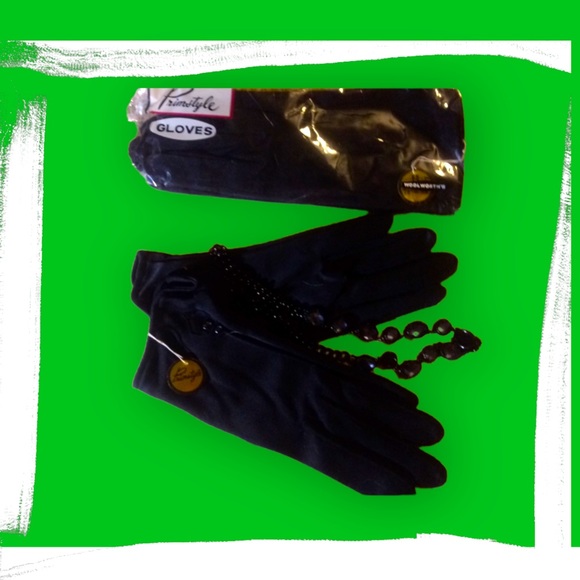 Vintage Woolworth’s Primstyle Women’s Gloves “Size A 6-7” - Picture 3 of 5